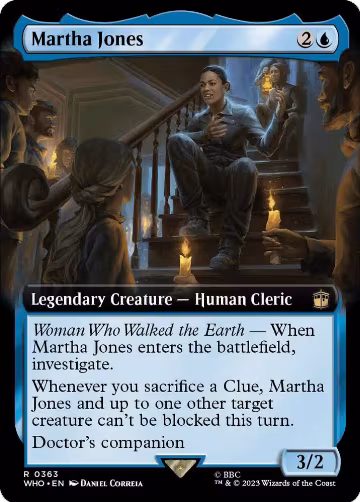 Martha Jones (Extended Art) (363), Universes Beyond: Doctor Who — Magic card price