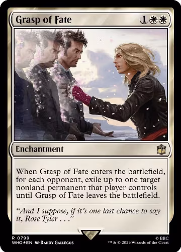 Grasp of Fate (Surge Foil) (799), Universes Beyond: Doctor Who — Magic card price