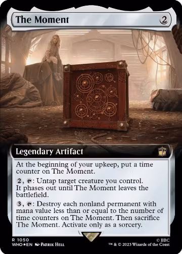 The Moment (Extended Art) (Surge Foil) (1050), Universes Beyond: Doctor Who — Magic card price