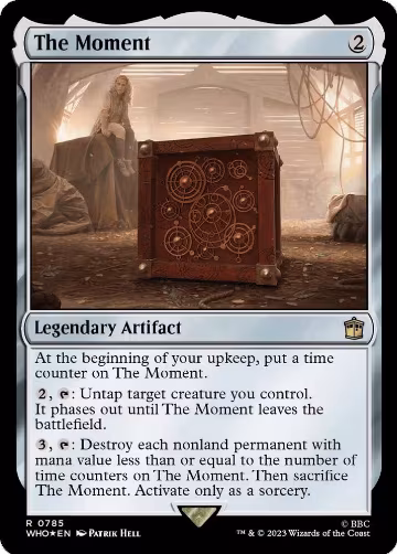 The Moment (Surge Foil) (785), Universes Beyond: Doctor Who — Magic card price