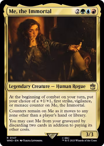 Me, the Immortal (147), Universes Beyond: Doctor Who — Magic card price