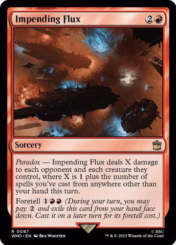 Impending Flux (87), Universes Beyond: Doctor Who — Magic card price