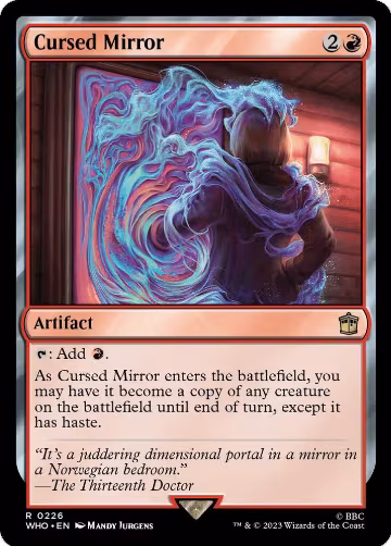 Cursed Mirror (226), Universes Beyond: Doctor Who — Magic card price