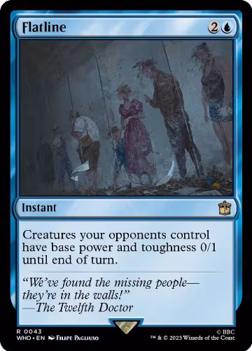 Flatline (43), Universes Beyond: Doctor Who — Magic card price