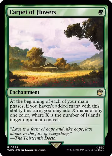 Carpet of Flowers (229), Universes Beyond: Doctor Who — Magic card price