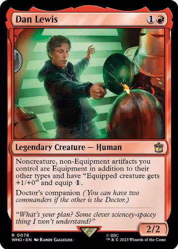 Dan Lewis (78), Universes Beyond: Doctor Who — Magic card price