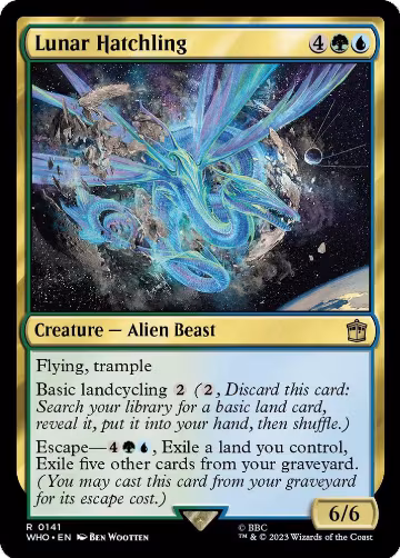 Lunar Hatchling (141), Universes Beyond: Doctor Who — Magic card price