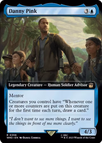 Danny Pink (Extended Art) (356), Universes Beyond: Doctor Who — Magic card price