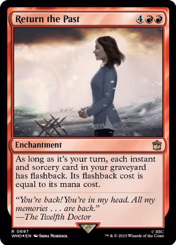 Return the Past (Surge Foil) (697), Universes Beyond: Doctor Who — Magic card price