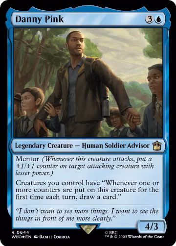 Danny Pink (Surge Foil) (644), Universes Beyond: Doctor Who — Magic card price