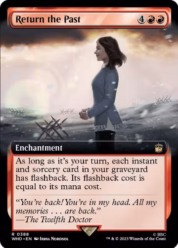 Return the Past (Extended Art) (388), Universes Beyond: Doctor Who — Magic card price