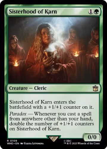 Sisterhood of Karn (109), Universes Beyond: Doctor Who — Magic card price