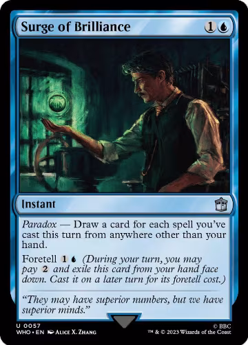 Surge of Brilliance (57), Universes Beyond: Doctor Who — Magic card price
