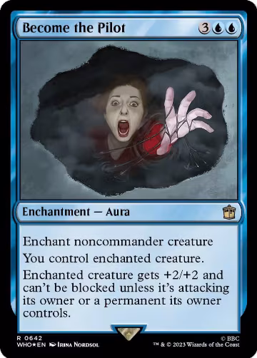Become the Pilot (Surge Foil) (642), Universes Beyond: Doctor Who — Magic card price