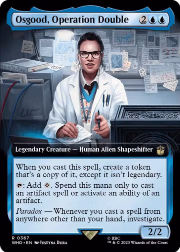 Osgood, Operation Double (Extended Art) (367), Universes Beyond: Doctor Who — Magic card price