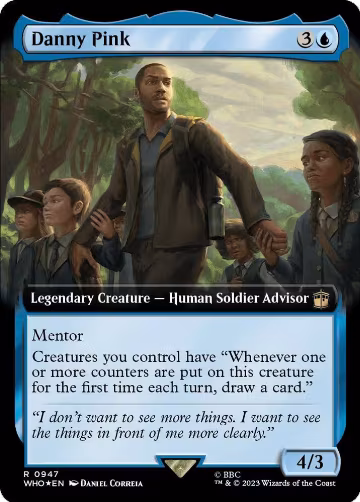 Danny Pink (Extended Art) (Surge Foil) (947), Universes Beyond: Doctor Who — Magic card price