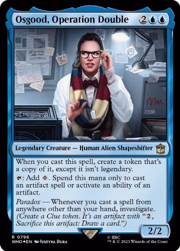 Osgood, Operation Double (Surge Foil) (796), Universes Beyond: Doctor Who — Magic card price