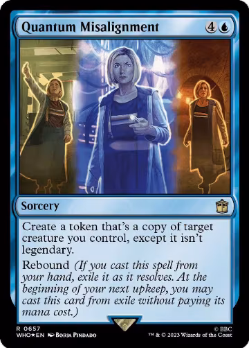 Quantum Misalignment (Surge Foil) (657), Universes Beyond: Doctor Who — Magic card price