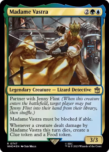 Madame Vastra (Surge Foil) (747), Universes Beyond: Doctor Who — Magic card price