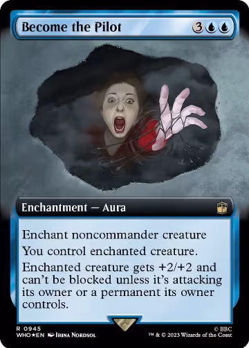 Become the Pilot (Extended Art) (Surge Foil) (945), Universes Beyond: Doctor Who — Magic card price