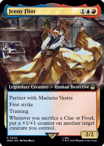 Jenny Flint (Extended Art) (420), Universes Beyond: Doctor Who — Magic card price