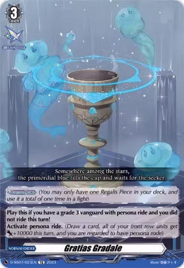 Gratias Gradale (D-SS07/023EN), D-SS07: Stand Up Deckset "Favrneel" — Vanguard card price