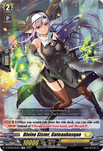 Divine Sister, Gateaubasque (D-SS06/002EN) — card price