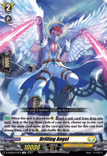Drilling Angel (D-SS06/010EN), D-SS06: Stand Up Deckset "Gramgrace" — Vanguard card price
