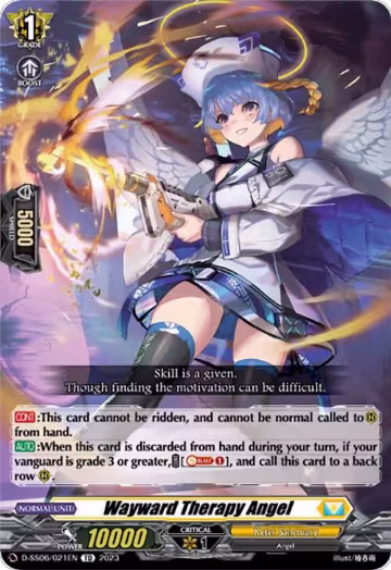 Wayward Therapy Angel (D-SS06/021EN), D-SS06: Stand Up Deckset "Gramgrace" — Vanguard card price