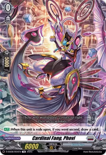 Cardinal Fang, Phovi (D-SS08/004EN), D-SS08: Stand Up Deckset "Orfist" — Vanguard card price