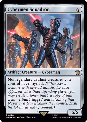 Cybermen Squadron (176), Universes Beyond: Doctor Who — Magic card price