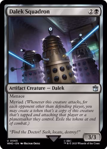 Dalek Squadron (65), Universes Beyond: Doctor Who — Magic card price