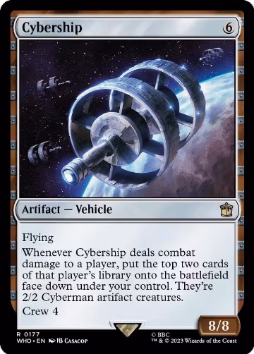 Cybership (177), Universes Beyond: Doctor Who — Magic card price