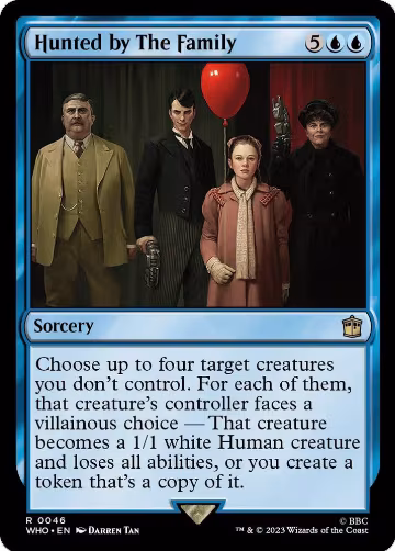 Hunted by The Family (46), Universes Beyond: Doctor Who — Magic card price