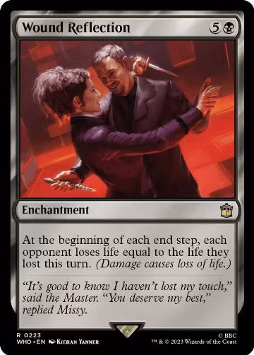 Wound Reflection (223), Universes Beyond: Doctor Who — Magic card price