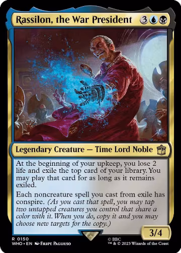 Rassilon, the War President (150), Universes Beyond: Doctor Who — Magic card price