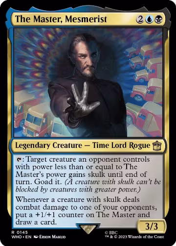 The Master, Mesmerist (145), Universes Beyond: Doctor Who — Magic card price
