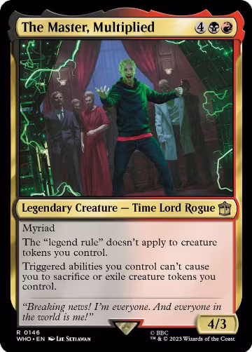 The Master, Multiplied (146), Universes Beyond: Doctor Who — Magic card price