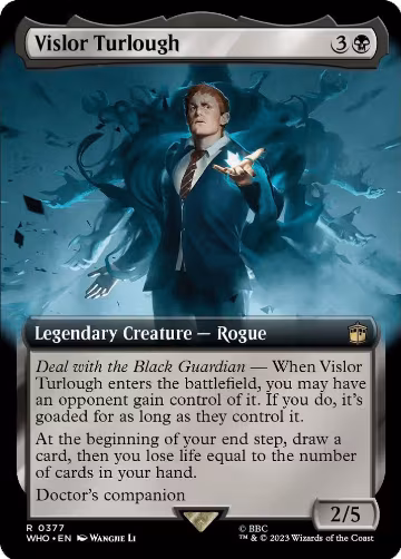 Vislor Turlough (Extended Art) (377), Universes Beyond: Doctor Who — Magic card price