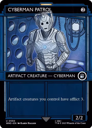 Cyberman Patrol (Showcase) (550), Universes Beyond: Doctor Who — Magic card price
