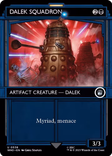 Dalek Squadron (Showcase) (538), Universes Beyond: Doctor Who — Magic card price