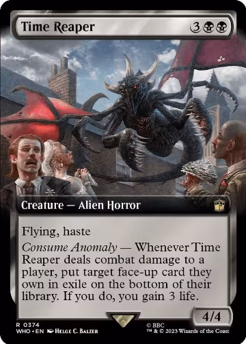 Time Reaper (Extended Art) (374), Universes Beyond: Doctor Who — Magic card price