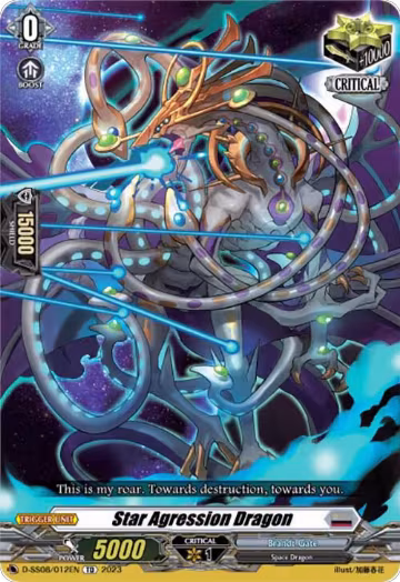 Star Agression Dragon (D-SS08/012EN), D-SS08: Stand Up Deckset "Orfist" — Vanguard card price