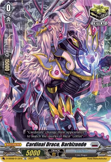 Cardinal Draco, Barbizonde (D-SS08/013EN), D-SS08: Stand Up Deckset "Orfist" — Vanguard card price