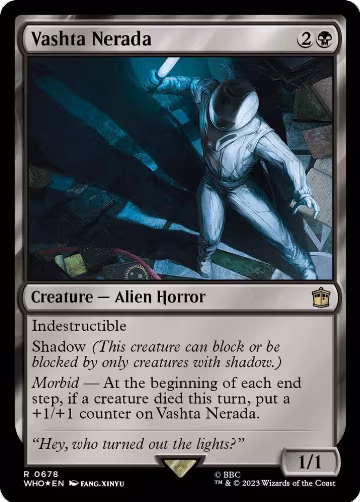 Vashta Nerada (Surge Foil) (678), Universes Beyond: Doctor Who — Magic card price