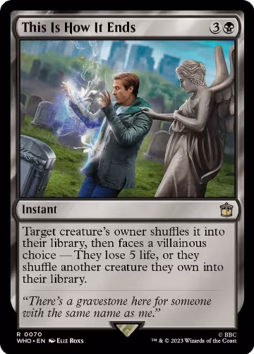 This Is How It Ends (70), Universes Beyond: Doctor Who — Magic card price