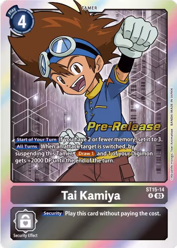 Tai Kamiya (ST15-14 R) — card price