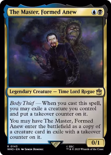 The Master, Formed Anew (143), Universes Beyond: Doctor Who — Magic card price