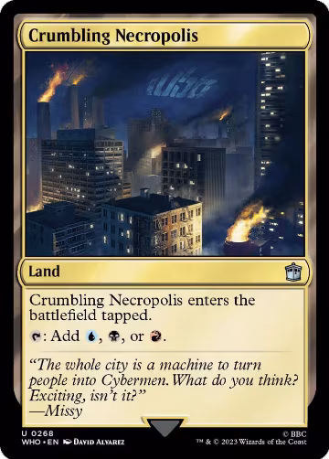 Crumbling Necropolis (268), Universes Beyond: Doctor Who — Magic card price
