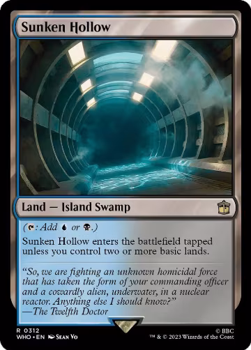 Sunken Hollow (312), Universes Beyond: Doctor Who — Magic card price